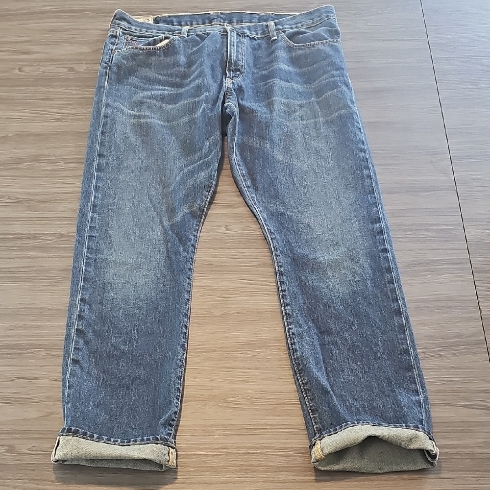 Ralph Lauren Polo Men's Varick Straight Selvedge Jeans